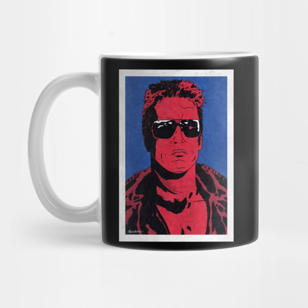 THE TERMINATOR (Pop Art) by Famous Weirdos